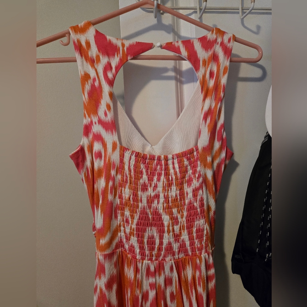 Vibrant Patterned Boho Dress